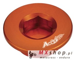 ACCEL KOREK INSPEKCYJNY POKRYWY ZAPŁONU KTM SXF250/350/450/505 '07-'13 KOLOR POMARAŃCZOWY
