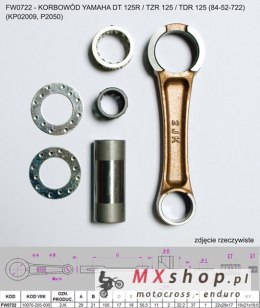 FLYWAY (PLATT) KORBOWÓD YAMAHA DT 125 R / TZR 125 / TDR 125 (84-52-722) (KP02009, P2050) (DT125)