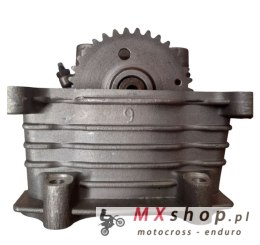 GŁOWICA KOMPLETNA Z ZAWORAMI I WAŁKIEM GY-6 47MM 80CC CHIŃSKIE 4T (PATRZ OPIS DODATKOWY)