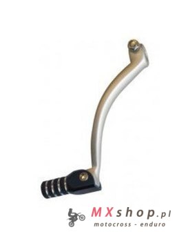 JR WYPRZEDAŻ DŹWIGNIA ZMIANY BIEGÓW KTM SX 65 '09-'24, GAS GAS MC 65 '21-'24, HUSQVARNA TC 65 '17-'24 KOLOR SREBNY, KOŃCÓWKA CZA