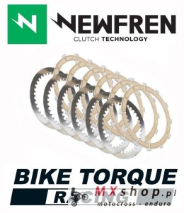 NEWFREN TARCZE SPRZĘGŁOWE RACING Z PRZEKŁADKAMI KTM SX 60/65 '00-'24; HUSQVARNA TC 65 '17-'23; GAS GAS MC 65 '21-'23 (EBS5594R)