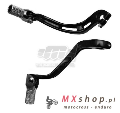 M.C. DŹWIGNIA ZMIANY BIEGÓW BETA RR 125/250/300/350/400/450/498/520 '13-'23 (ALUMINIOWA) KOLOR SREBRNY/CZARNY