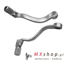 M.C. DŹWIGNIA ZMIANY BIEGÓW KTM SX/EXC125 '98-15,SX/EXC 250 '01-04,SXF350 '11-15,SXF450 '07-12,SXF250 '13-15 (ALU) SREBRNA KOŃCÓ