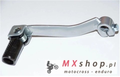 M.C. DŹWIGNIA ZMIANY BIEGÓW YAMAHA YZ 125 '86-'95 (STALOWA) KOLOR SREBRNY