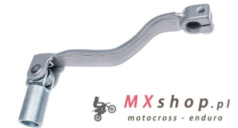 M.C. DŹWIGNIA ZMIANY BIEGÓW YAMAHA YZ 85 '02-'22 YZ 125 '96-'04, YZ 250 '90-'98 (STALOWA) KOLOR SREBRNY