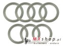 PSYCHIC PRZEKŁADKI TARCZ SPRZĘGŁOWYCH KAWASAKI KXF250 04-16, SUZUKI RMZ250 04-16 (132,8X96,2X1,6X34T)-7X (PS074B)
