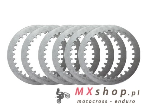PSYCHIC PRZEKŁADKI TARCZ SPRZĘGŁOWYCH KTM SX 85 03-16, SX 105 04-11 (113X83,5X1,2X30T)-6X (6 SZT.) (PS115A)