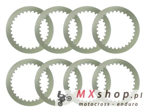 PSYCHIC PRZEKŁADKI TARCZ SPRZĘGŁOWYCH YAMAHA YZF250 01-16, WR250F 01-16 (123,9X91,7X1,2X30T)-8X (PS099A)