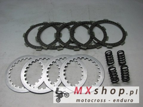 PSYCHIC TARCZE, PRZEKŁADKI I SPRĘŻYNY SPRZĘGŁOWE (KOMPLET) HONDA CR 80 85-02, CR 85 03-07 (EBS1119) (EBS004)