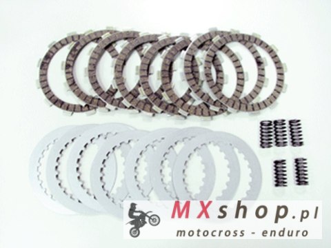 PSYCHIC TARCZE, PRZEKŁADKI I SPRĘŻYNY SPRZĘGŁOWE (KOMPLET) HONDA CRF 250R 04-07 (EBS1293) (EBS077)