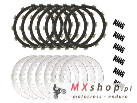 PSYCHIC TARCZE, PRZEKŁADKI I SPRĘŻYNY SPRZĘGŁOWE (KOMPLET) KTM 620 LC4 '99, 640 LC4 ADVENTURE/SUPERMOTO 03-06, 640 DUKE 98-07 (E