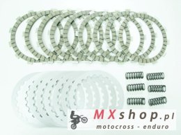 PSYCHIC TARCZE, PRZEKŁADKI I SPRĘŻYNY SPRZĘGŁOWE (KOMPLET) KTM EXC 250 94-12, SX 250 94-11, EXC 300 94-12, SX/EXC 360-380 96-02 