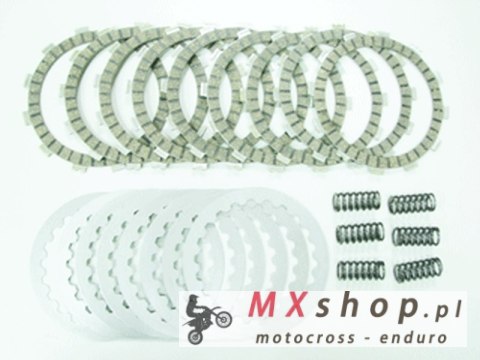 PSYCHIC TARCZE, PRZEKŁADKI I SPRĘŻYNY SPRZĘGŁOWE (KOMPLET) KTM EXC 250 94-12, SX 250 94-11, EXC 300 94-12, SX/EXC 360-380 96-02 