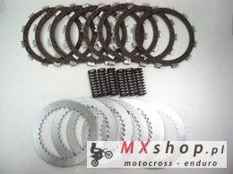 PSYCHIC TARCZE, PRZEKŁADKI I SPRĘŻYNY SPRZĘGŁOWE (KOMPLET) SUZUKI RMZ 250 07-09 (EBS4514) (EBS125)