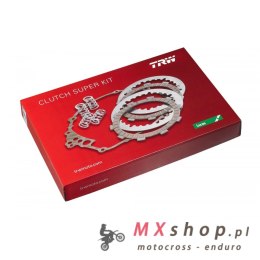 TRW ZF SPRZĘGŁO KOMPLETNE SUPERKIT (TARCZE, PRZEKŁADKI, SPRĘŻYNY) HONDA XL 650,V TRANSALP 00-07, XRV 650 88-90, VT 750 97-16, (E