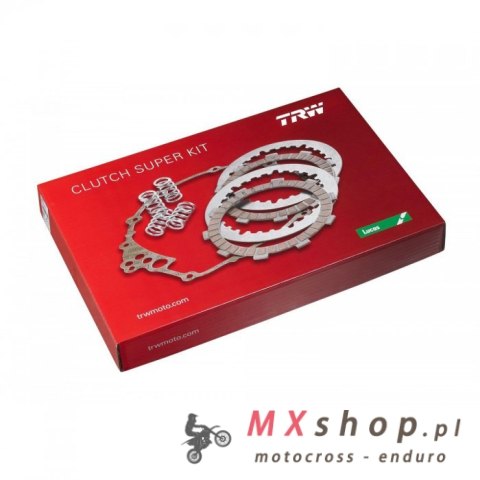 TRW ZF SPRZĘGŁO KOMPLETNE SUPERKIT (TARCZE, PRZEKŁADKI, SPRĘŻYNY) HONDA NX650 DOMINATOR 88-01, FMX 650 04-07, SLR 650 97-98, XL 