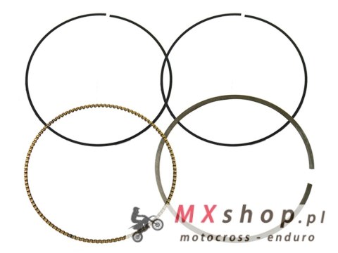 NAMURA PIERŚCIENIE TŁOKOWE HONDA CRF 450R '02-'08, CRF 450X '05-'13 (ŚR.CYL. 96MM = NOMINAŁ)