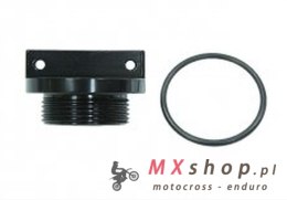 ACCEL KOREK WLEWU OLEJU HONDA CBR/VFR/VTR/ST KOLOR CZARNY (GWINT M20X2,5)