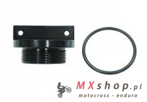 ACCEL KOREK WLEWU OLEJU HONDA CBR/VFR/VTR/ST KOLOR CZARNY (GWINT M20X2,5)