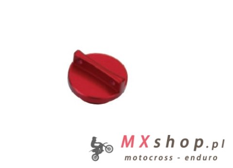 ACCEL KOREK WLEWU OLEJU HONDA STREET KOLOR CZERWONY (GWINT M20X2,5)