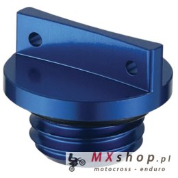 ACCEL KOREK WLEWU OLEJU YAMAHA WR250F '06-'13, HONDA CRF KOLOR NIEBIESKI (GWINT M20X2,5)