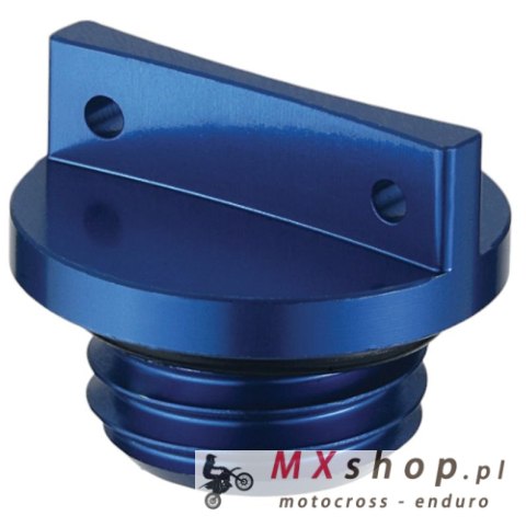 ACCEL KOREK WLEWU OLEJU YAMAHA WR250F '06-'13, HONDA CRF KOLOR NIEBIESKI (GWINT M20X2,5)