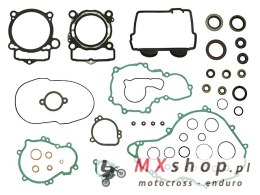 NAMURA KOMPLET USZCZELEK KTM SXF 250 ('13-'15), EXCF 250`14-'16 (Z USZCZELKĄ POKRYWY ZAWOROWEJ + KPL. USZCZELNIACZY)