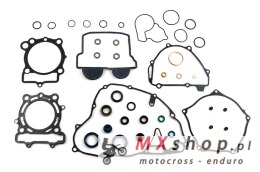ATHENA KOMPLET USZCZELEK KAWASAKI KXF 250 17-19 (Z KOMPLETEM USZCZELNIACZY SILNIKOWYCH)