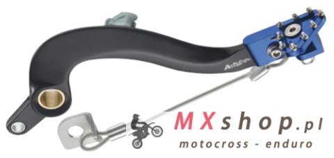 ACCEL DŹWIGNIA HAMULCA NOŻNEGO YAMAHA YZF 450 '10-'22 WRF 450 '12-'23 KOLOR NIEBIESKI