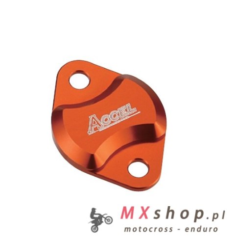 ACCEL ZAŚLEPKA WAŁKA ROZRZĄDU KTM SXF 450/505 '07-'12 KOLOR POMARAŃCZOWY