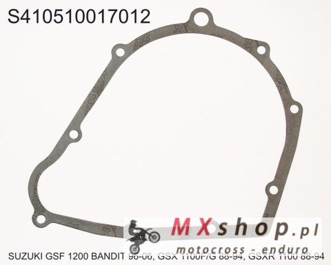 ATHENA USZCZELKA POKRYWY SILNIKA (LEWA STRONA WAŁU) SUZUKI GSF 1200 BANDIT '96-'06, GSX 1100F/G '88-'94, GSXR 1100 '88-'94