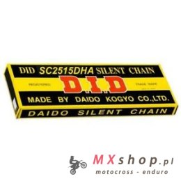 DID ŁAŃCUSZEK ROZRZĄDU SC2515DHA-114 (114 OGNIW) (OTWARTY + ZAKUWKA)