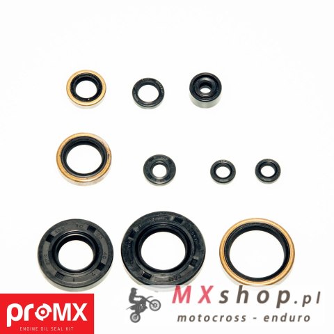 PROMX PROMOCJA KOMPLET (ZESTAW) USZCZELNIACZY SILNIKOWYCH KAWASAKI KX 250 (05-07) (10SZT.)