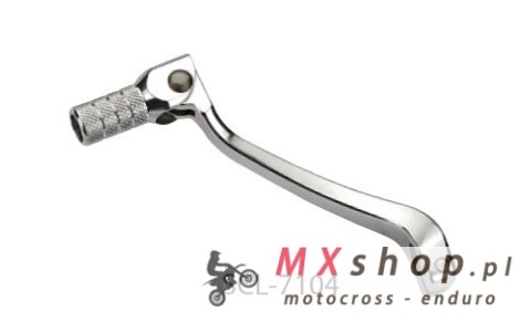 ACCEL DŹWIGNIA ZMIANY BIEGÓW HONDA CRF 450R '02-'08 ALUMINIOWA KOLOR SREBRNY (L26106)