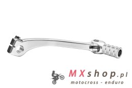 ACCEL DŹWIGNIA ZMIANY BIEGÓW HONDA CRF 450R '17-'25, CRF 450RX '17-'25, CRF 250R '18-'25 ALUMINIOWA KOLOR SREBRNY