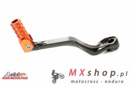 ACCEL DŹWIGNIA ZMIANY BIEGÓW KTM SX65 '09-'24, GAS GAS MC 65 '21-'24 HUSQVARNA TC 65 '17-'24 ALUMINIOWA KOLOR CZARNY, KOŃCÓWKA P
