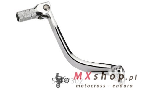 ACCEL DŹWIGNIA ZMIANY BIEGÓW SUZUKI RM 250 '89-'12 ALUMINIOWA KOLOR SREBRNY (25600-37F20)
