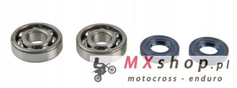 ATHENA ŁOŻYSKA WAŁU KORBOWEGO Z USZCZELNIACZAMI KTM SX/EXC 250/300 '04-'17 ,TPI '18-'24, HUSQVARNA TC 250'14-'25, TE 250/300 '11