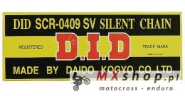 DID ŁAŃCUSZEK ROZRZĄDU SCR0409SV-128 (128-OGNIW) ZAKUTY (ZAMKNIĘTY)