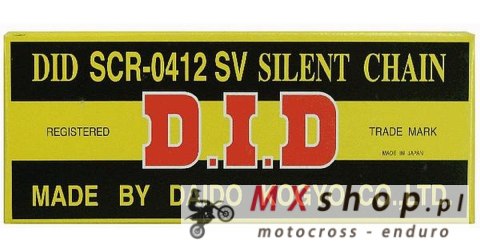 DID ŁAŃCUSZEK ROZRZĄDU SCR0412SV-106 (106-OGNIW) ZAKUTY (ZAMKNIĘTY)