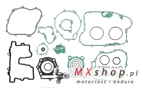 ATHENA KOMPLET USZCZELEK (BEZ USZCZELNIACZY SILNIKOWYCH) KAWASAKI KLR 250 84-96, KFX 250A MOJAVE '00-'04 (Z USZCZELKĄ POKRYWY ZA