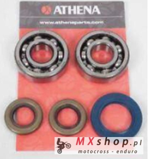 ATHENA ŁOŻYSKA WAŁU KORBOWEGO Z USZCZELNIACZAMI GAS GAS 65 '21-'23, HUSQWARNA TC 65 '17-'25, KTM SX65 04-25
