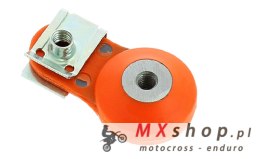 M.C. MOCOWANIE (WIESZAK, SILENTBLOCK) TUBY REZONANSOWEJ (DYFUZORA) KTM / HUSQVARNA / BETA ( 1 SZT. ) KOLOR POMARAŃCZOWY