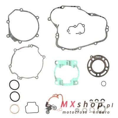 PROX KOMPLET USZCZELEK Z KOMPLETEM USZCZELNIACZY SILNIKOWYCH KAWASAKI KX 80 '98-'00