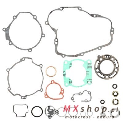 PROX KOMPLET USZCZELEK Z KOMPLETEM USZCZELNIACZY SILNIKOWYCH KAWASAKI KX 85 '01-'06