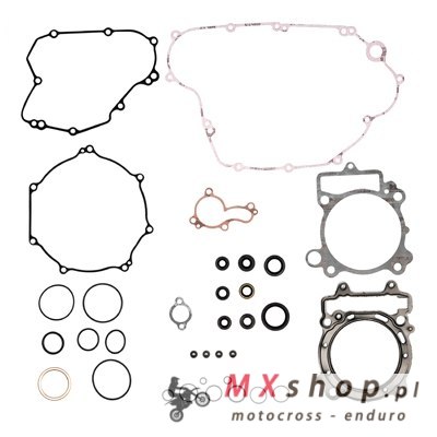 PROX KOMPLET USZCZELEK Z KOMPLETEM USZCZELNIACZY SILNIKOWYCH KAWASAKI KXF 450 '09-'15