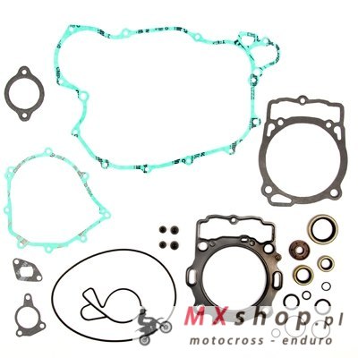PROX KOMPLET USZCZELEK Z KOMPLETEM USZCZELNIACZY SILNIKOWYCH KTM EXC 500 '12-15, KTM EXC 450 '12-'13