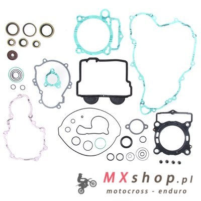 PROX KOMPLET USZCZELEK Z KOMPLETEM USZCZELNIACZY SILNIKOWYCH KTM EXCF (EXC-F) 250 '14-'16, HUSQVARNA FE 250 '14-'16