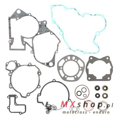 PROX KOMPLET USZCZELEK Z KOMPLETEM USZCZELNIACZY SILNIKOWYCH KTM SX / EXC 125 '91-'97
