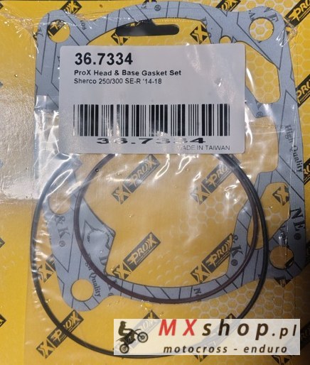 PROX USZCZELKI TOP-END SHERCO 250 / 300 SE-R '14-'18 (GŁOWICA+CYLINDER)